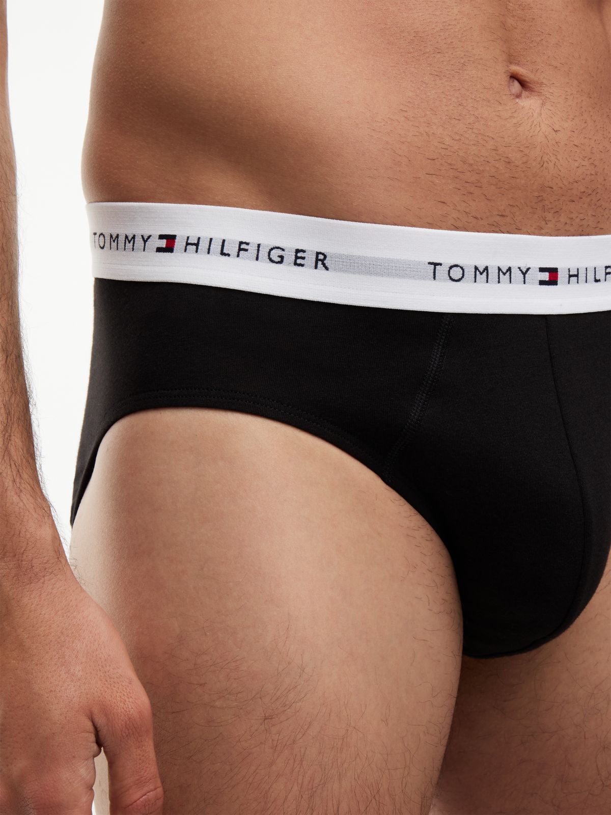 5-Pack Signature Repeat Logo Waistband Briefs — Red