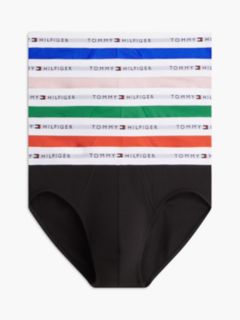 5-Pack Signature Repeat Logo Waistband Briefs — Red 1