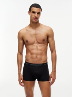 3-Pack Signature Metallic Logo Waistband Trunks — Yellow 2