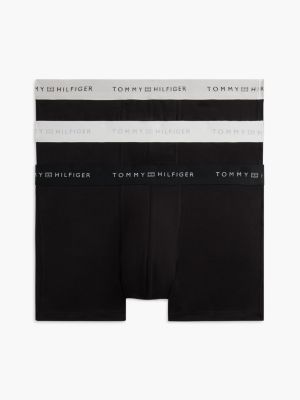 yellow 3er-pack trunks mit metallic-logo am bund für herren - tommy hilfiger