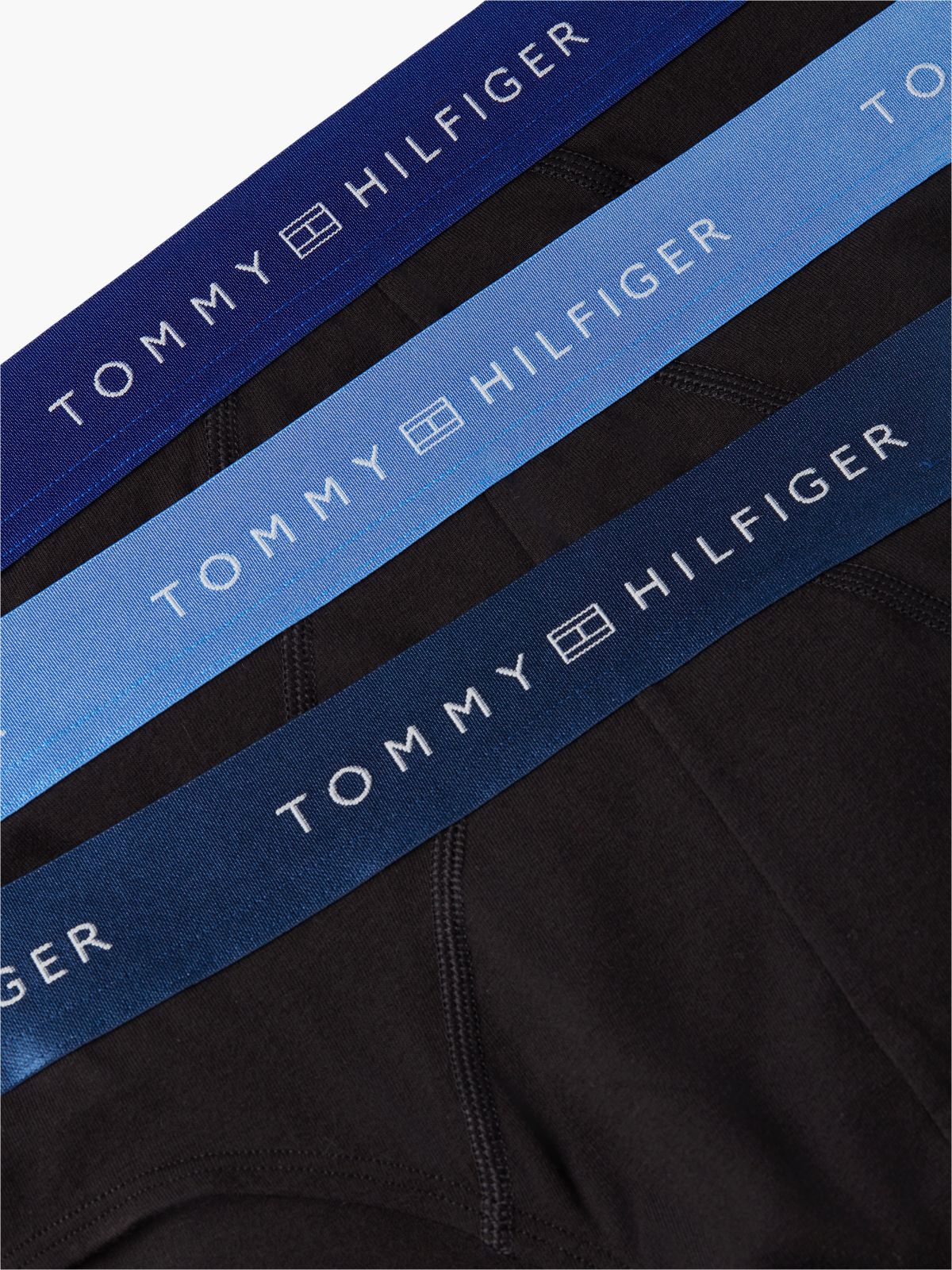 3-Pack Signature Logo Metallic Waistband Briefs — Multi