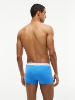 3-Pack Global Stripe Logo Waistband Trunks — Gold 5