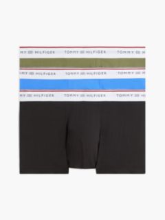 3-Pack Global Stripe Logo Waistband Trunks — Gold 1