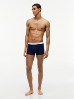 3-Pack Global Stripe Logo Waistband Trunks — Gold 3