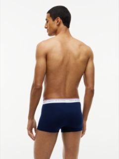 3-Pack Global Stripe Logo Waistband Trunks — Gold 5