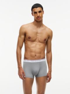 3-Pack Global Stripe Logo Waistband Trunks — Gold 6