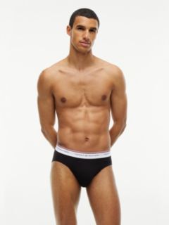 3-Pack Global Stripe Logo Waistband Briefs — Multi 2