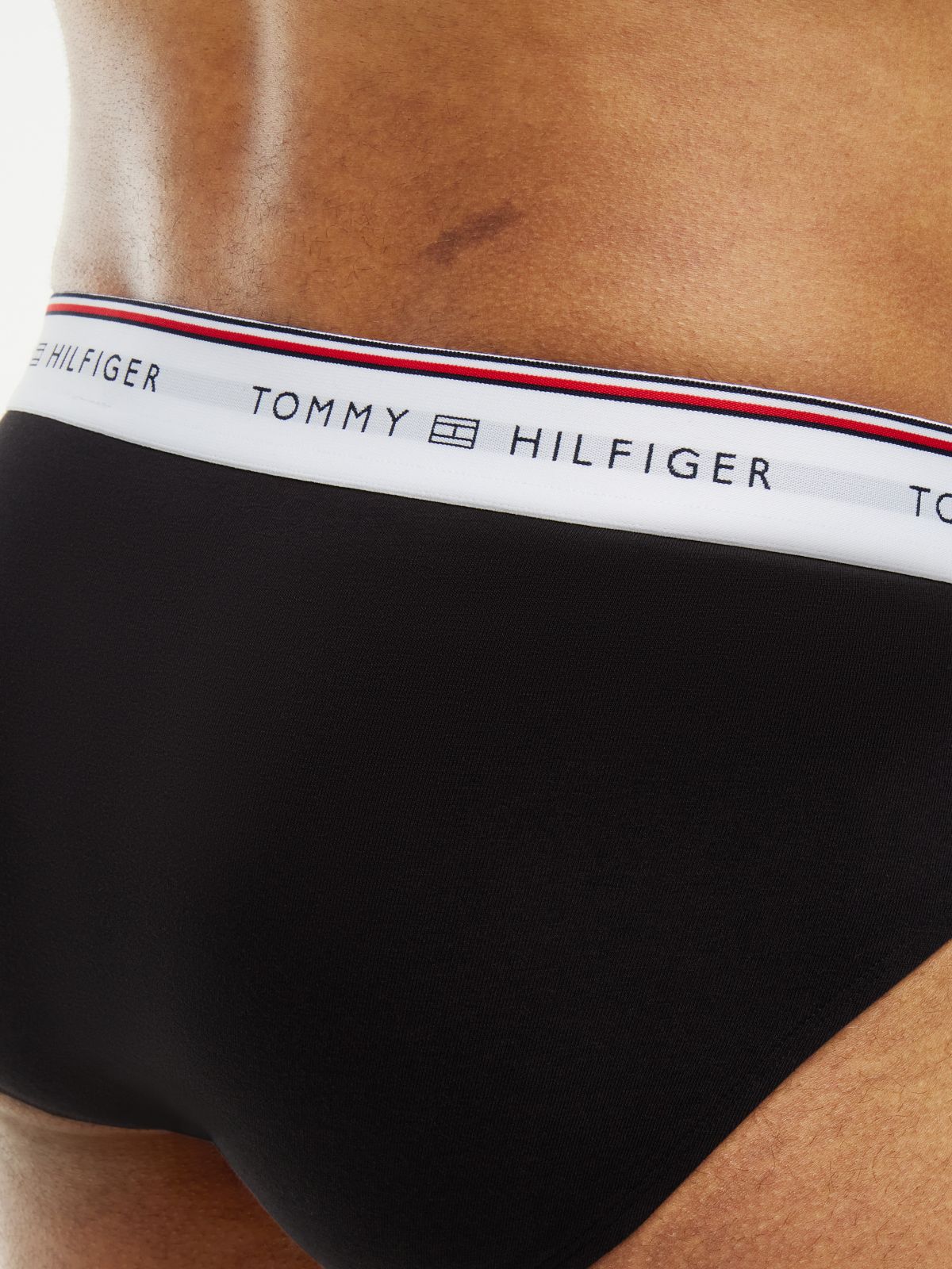 3-Pack Global Stripe Logo Waistband Briefs — Multi