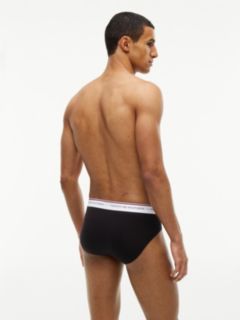 3-Pack Global Stripe Logo Waistband Briefs — Multi 5
