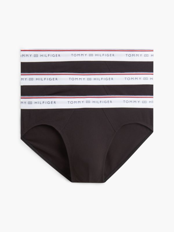 3-Pack Global Stripe Logo Waistband Briefs — Multi