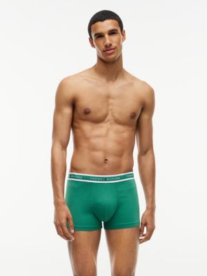 3 pack boxer aderenti signature con logo in vita multicolore da uomini tommy hilfiger
