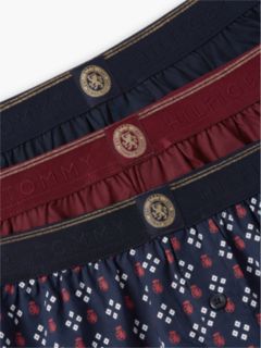 3-Pack TH Crest Woven Boxer Shorts — Blue 8