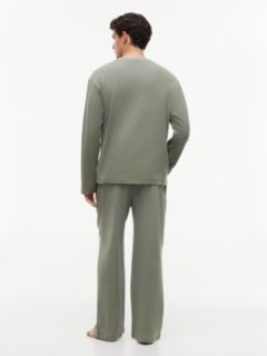 TH Original Waffle Knit Pyjama Set — Green 4