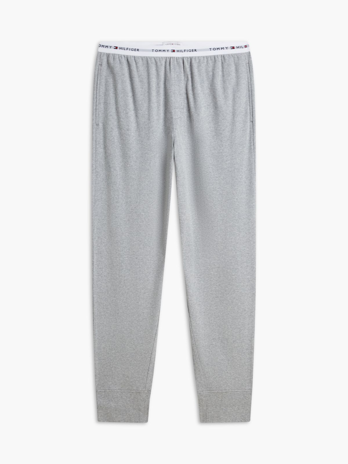 Signature Repeat Logo Cuffed Pyjama Bottoms — Grey