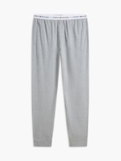 Signature Repeat Logo Cuffed Pyjama Bottoms — Grey 5