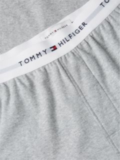 Signature Repeat Logo Cuffed Pyjama Bottoms — Grey 6
