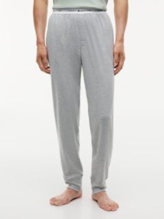 Signature Repeat Logo Cuffed Pyjama Bottoms — Grey 1