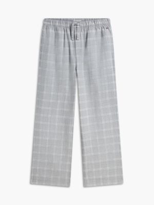 red th original twill flannel pyjama bottoms for men tommy hilfiger