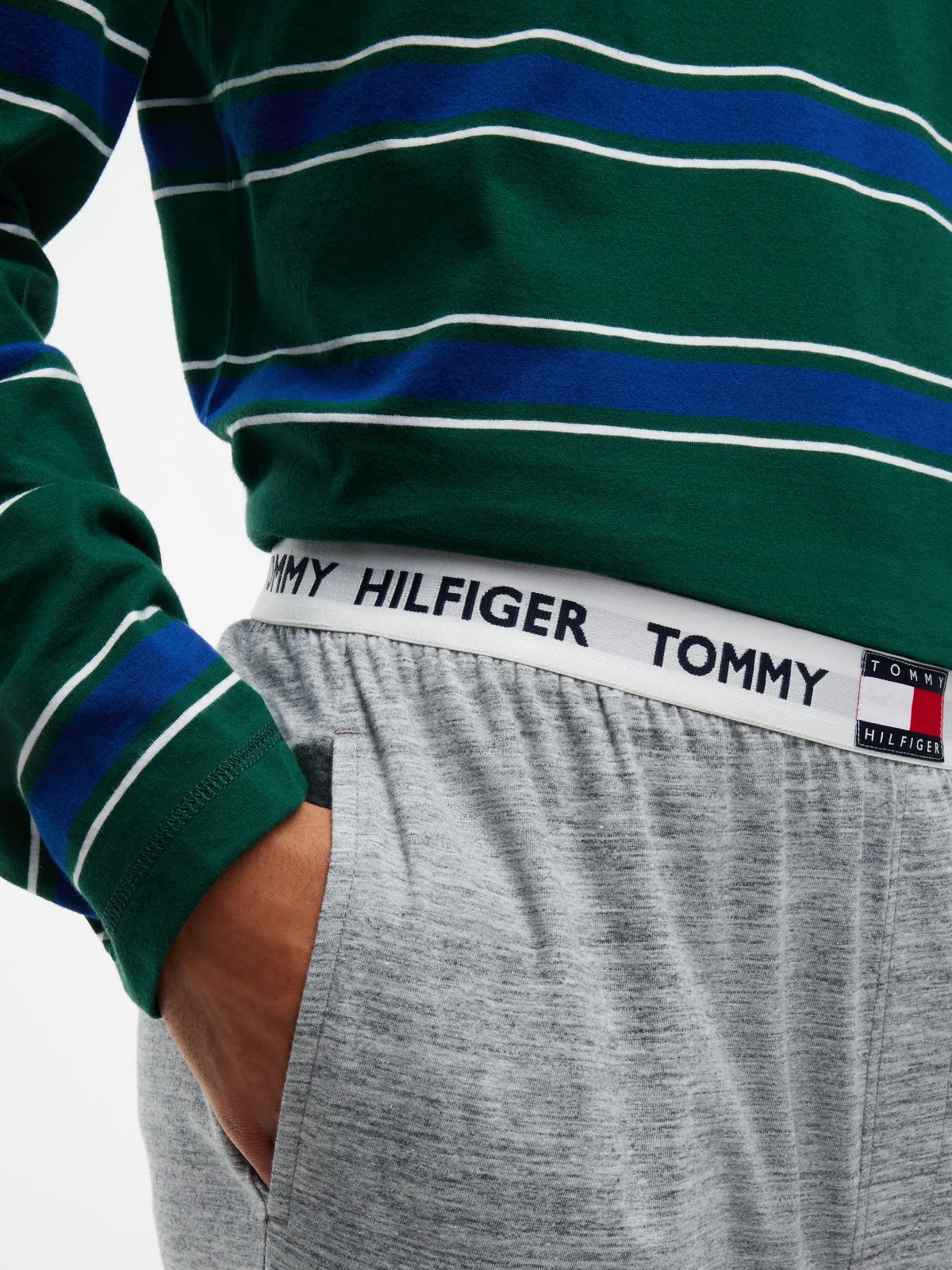 Heritage Rugby Shirt Pyjama Set — Purple