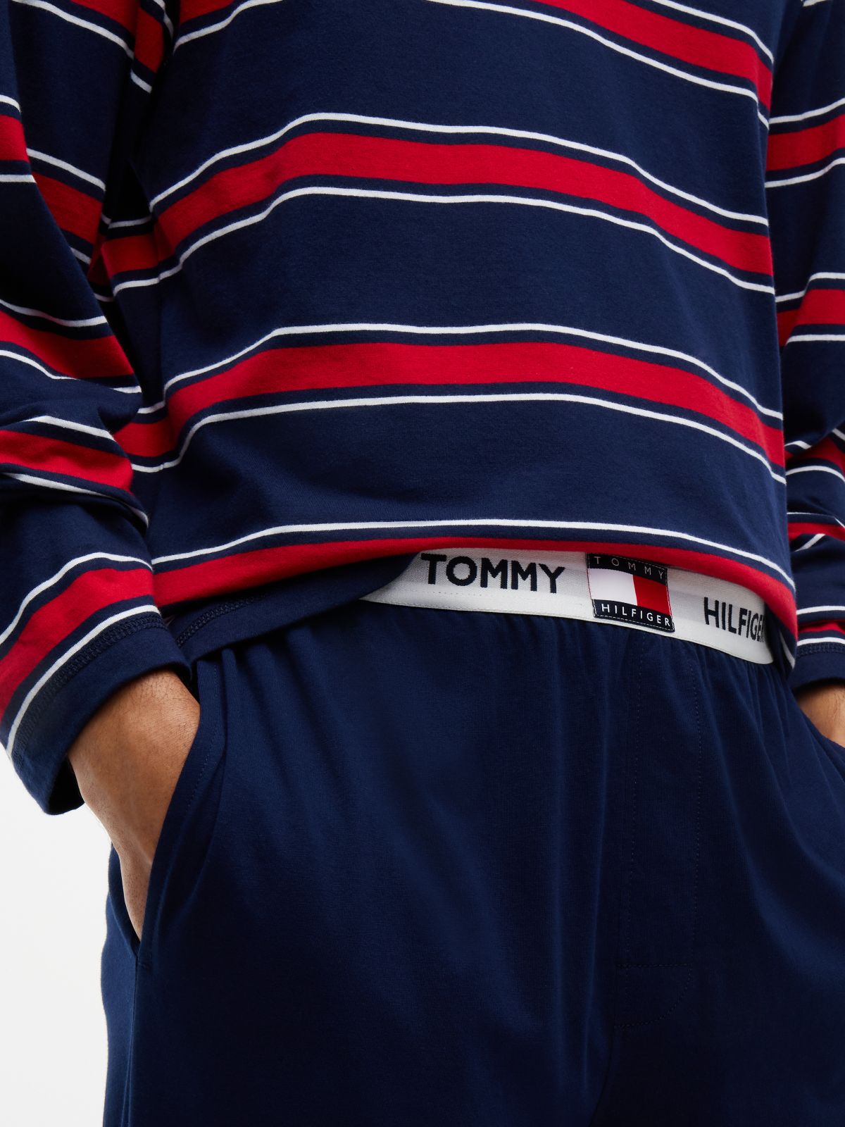 Heritage Rugby Shirt Pyjama Set — Purple