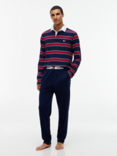 Heritage Rugby Shirt Pyjama Set — Purple 1
