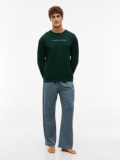 TH Original Long Sleeve Lounge T-Shirt — Green 2