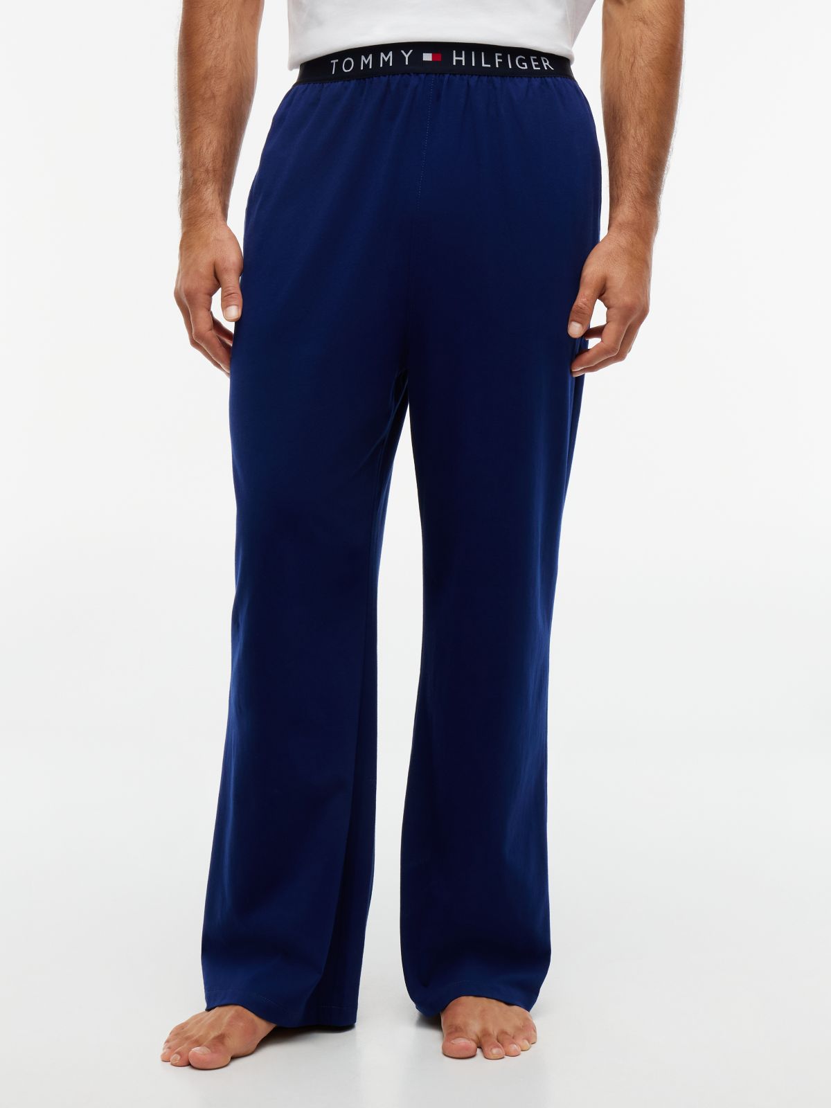 TH Original Logo Jersey Pyjama Bottoms — Blue