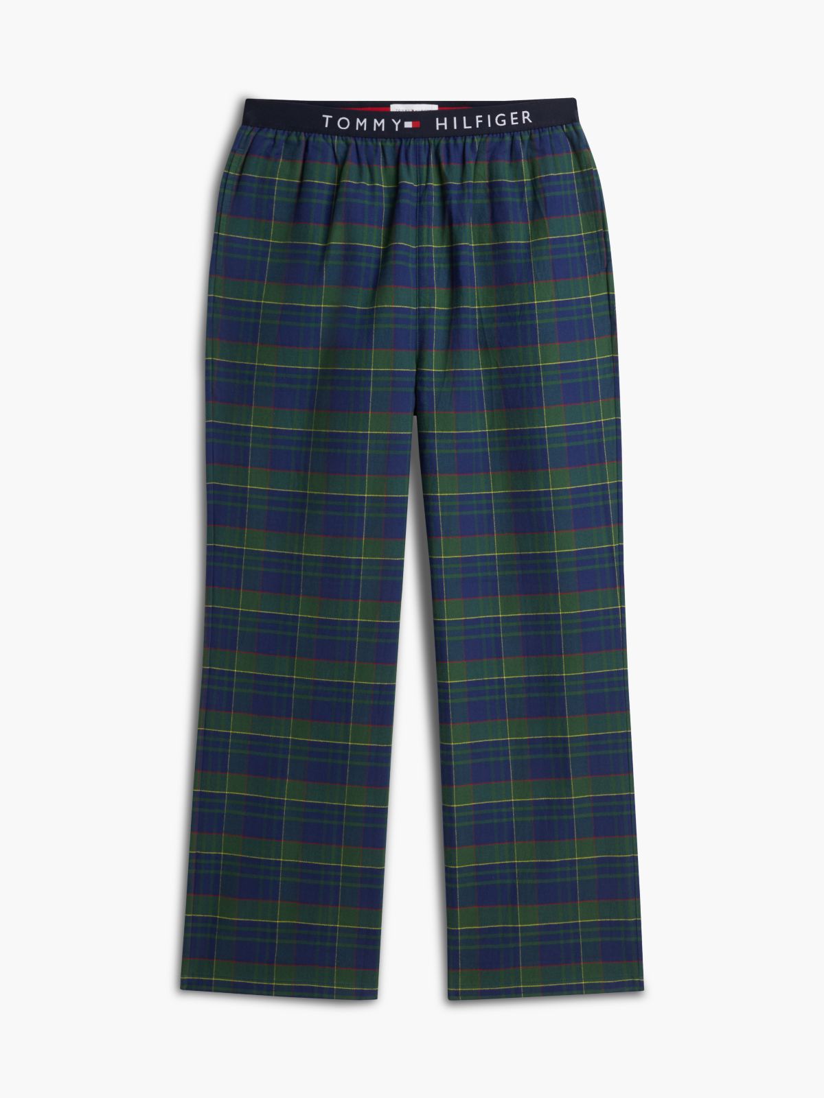 TH Original Logo Flannel Pyjama Bottoms — Blue
