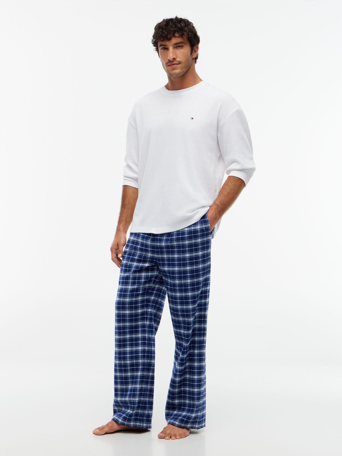 TH Original Waffle Knit Pyjama Set — Purple