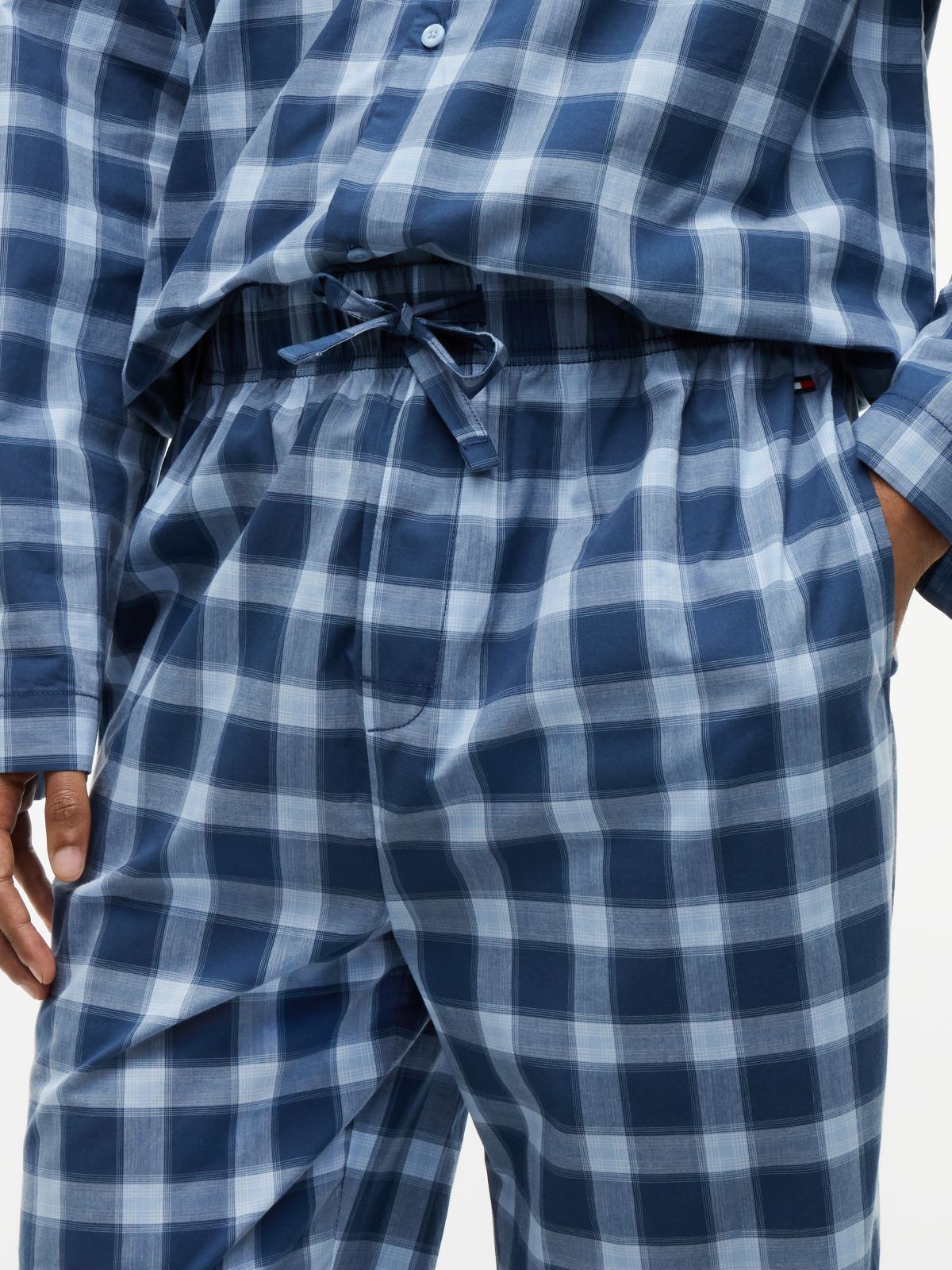 TH Original Print Woven Pyjama Set — Red