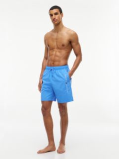 Original Logo Long Length Swim Shorts — Blue 2