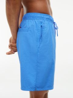 Original Logo Long Length Swim Shorts — Blue 3