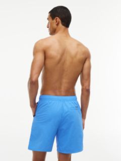 Original Logo Long Length Swim Shorts — Blue 4