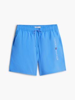 Original Logo Long Length Swim Shorts — Blue 5