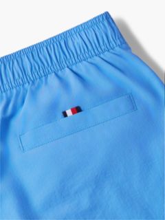 Original Logo Long Length Swim Shorts — Blue 6