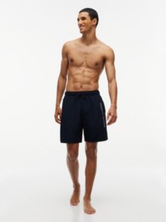 Original Logo Long Length Swim Shorts — Blue 2