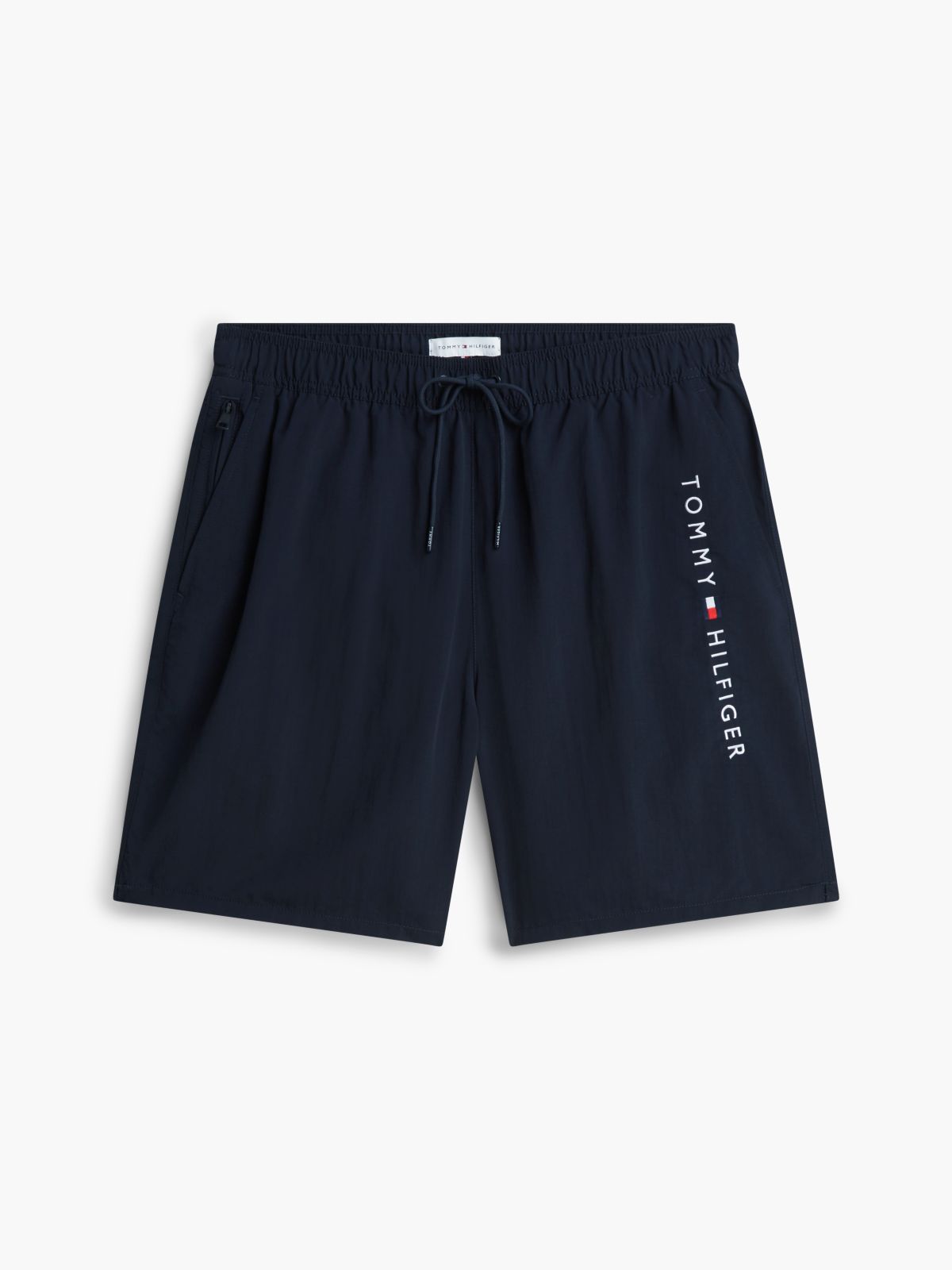 Original Logo Long Length Swim Shorts — Blue