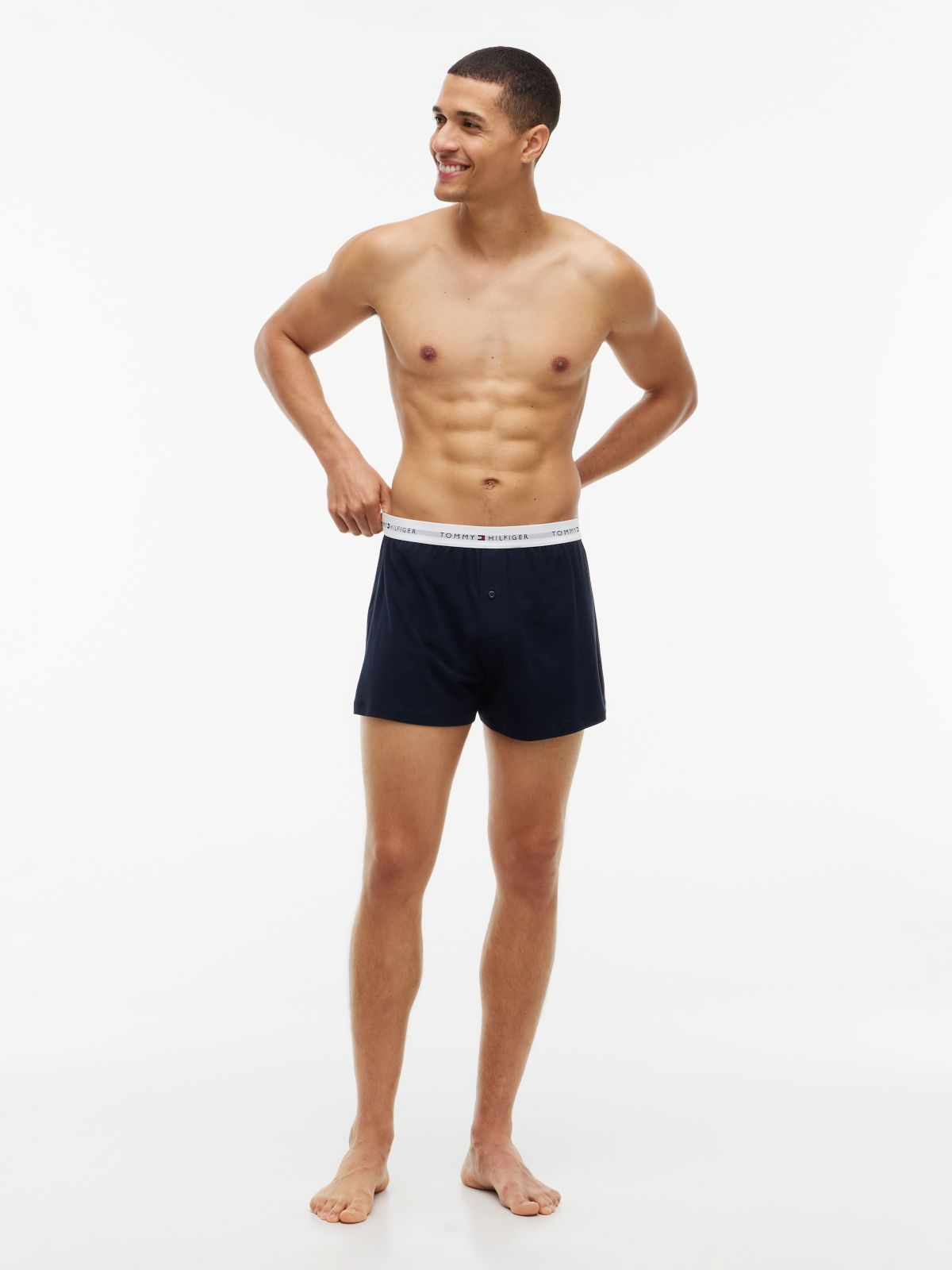 2-Pack Signature Logo Print Loose Boxer Shorts — Multi