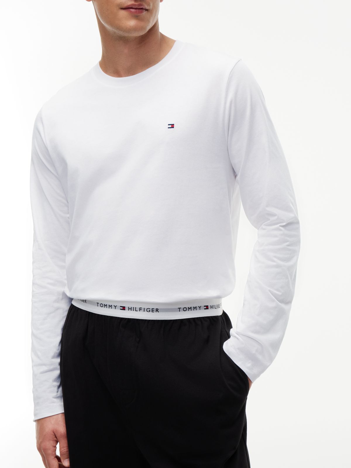 Signature Logo Waistband Pyjama Set — Green