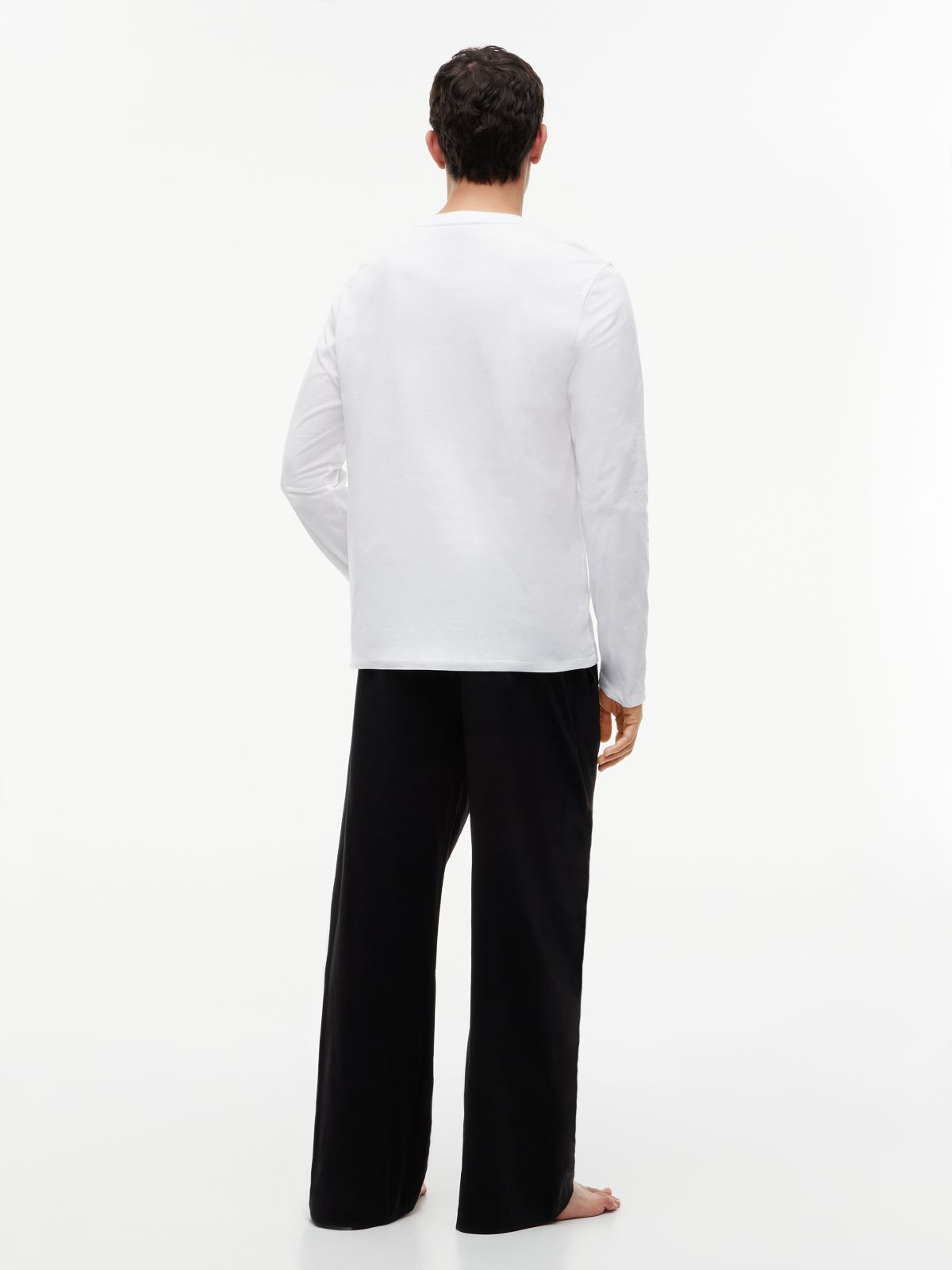 Signature Logo Waistband Pyjama Set — Green