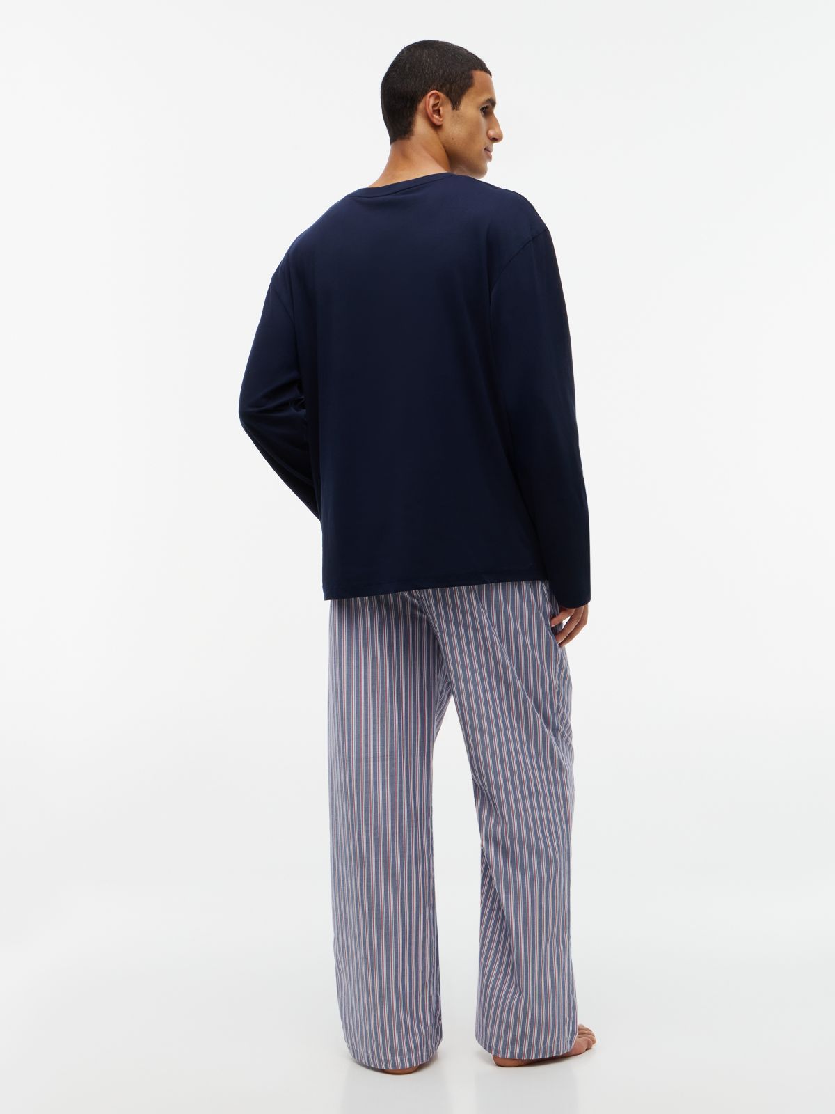 TH Original Woven Pyjama Set — Purple