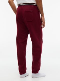 Crest Fleece Cuffed Lounge Joggers — Purple 4