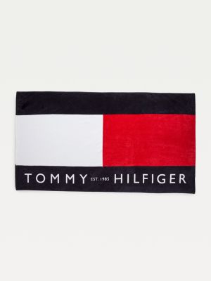 Flag Logo Towel | WHITE | Tommy Hilfiger