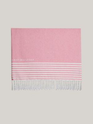 white original badetuch im fouta-stil für unisex - tommy hilfiger