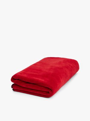 meerdere kleuren handdoek met signature-streep voor unisex - tommy hilfiger