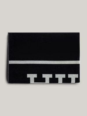 blue hilfiger monotype handtuch für unisex - tommy hilfiger