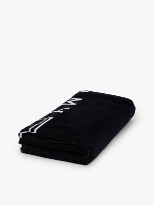 telo mare con logo blu da gender-inclusive adulti tommy hilfiger