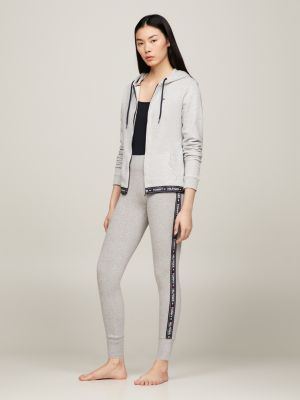 Luksus stewardesse galning Side Logo Leggings | GREY | Tommy Hilfiger