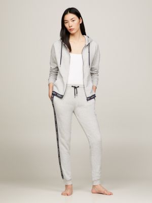 tommy hilfiger grey joggers womens