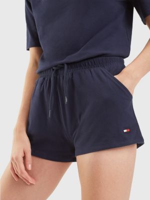 Drawstring Jersey Shorts | BLUE | Tommy 